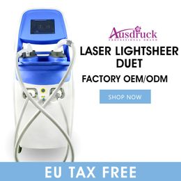 New Vacuum assisted technology Lumenis LightSheer Duet Diode laser HIGH SPEED (HS) permanent hair reduction for MedSpa or Practise use
