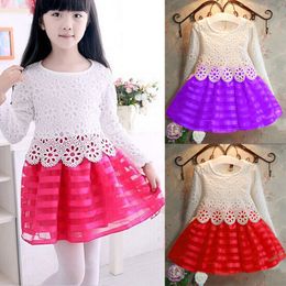 Gorgeous RAGAZZE Maniche Lunghe Lavorato A Maglia Top Maglione Pullover Abito Tutu