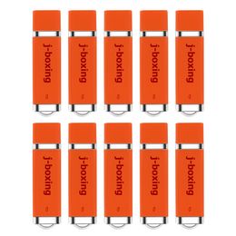 Frete Grátis LOTE 10 PCS 256 MB Mais Leve Modelo USB 2.0 Flash Drives Canetas de Retângulo Caneta para PC Portátil USB Memory Stick Thumb Armazenamento Colorido