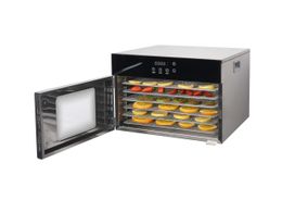 Kolice Commercial 6-layers Dried fruit machine, drying food preserver, dehydrator, multi-tier rack with digital control