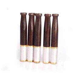 Metal rosewood Philtre cigarette holder can clean pull rod Philtre cigarette fittings wholesale