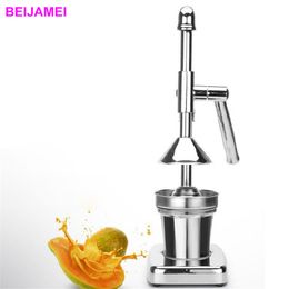 BEIJAMEI Wholesale products manual orange lemon pomegranate juice extractor hand pressed citrus juicer squeezer machine price