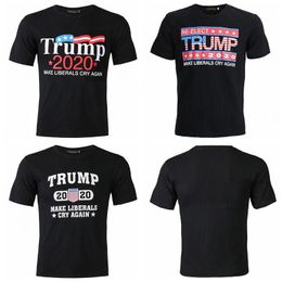 Men Donald Trump Shirt Homme O-Neck Short Sleeve Shirts Pro Trump T-Shirt Trump Gifts 10pcs AAA1498