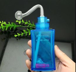 2019Yipin acrylic snuff bottle Glass bongs Oil Burner Glass Water Pipes Oil Rigs Smoking Free