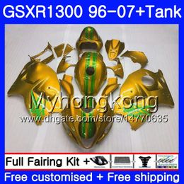 Hayabusa For SUZUKI GSXR1300 96 97 98 99 00 01 07 Light golden Kit 333HM.163 GSXR 1300 GSX-R1300 1996 1997 1998 1999 2000 2001 2007 Fairing