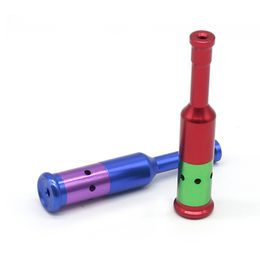 Newest More Color Styles Portable Smoking Tube Innovative Holder Filter Design Detachable Pipe Bottle Shape Herb Tobacco High Quality DHL