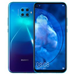 Original Huawei Nova 5Z 4G LTE Cell Phone 6GB RAM 64GB 128GB ROM Kirin 810 Octa Core Android 6.26" Full Screen 48MP 4000mAh Fingerprint ID Face Smart Mobile Phone