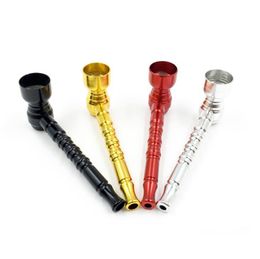 Colourful Portable Mini Non-slip Handle Mini Smoking Philtre Tube Innovative Design Handpipe Dry Herb Tobacco Holder Hot Cake DHL Free