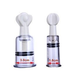 2pcslot 2 Size Manual Up Nipples Clitoris Vacuum Suction Cup Nipple Bondage Pump Nipples Clitoris Stimulator BDSM Toys Adul4550262