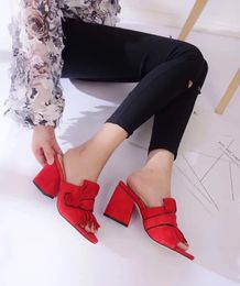 women's thick heel sandals shoes office lady casual thick bottom sandals green short heels girls fashion black shoes