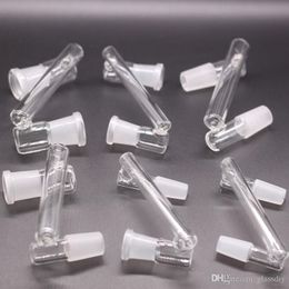 Wholesale Drop Down Adapter for Bong Reclaimer 3.5" Male to Female 10mm/14mm/18mm Glass Oil Rigs Adapters