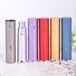 7ml Refillable Mini Perfume Glass Bottle Traveller Aluminium Spray Atomizer Travel Perfum Spray Bottle Fast Shipping F1954