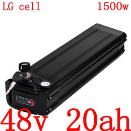 48v 20ah electric bicycle battery 48v 20ah lithium ion battery use lg cell for 48v500w 750w 1000w 1500w ebike battery motor