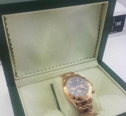 Watch Box Green Brand Original With Card And Document Certificate Handbag Box For 116610 116660 116710 Watches258T