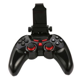 TI-465 Wireless Android Bluetooth Gamepad DOBE Game Controller Joystick For Android iOS PC with Cell Phone Holder Gamepads