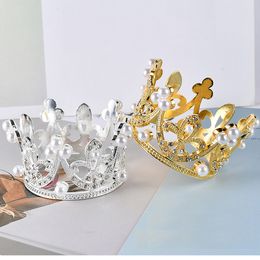 Children Tiara birthday Cake crown Kids Prom Headpiece Hair Ornaments Baby Girls Jewelry Accessories