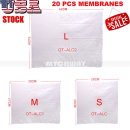 High Quality 20 Pcs Antifreeze Membranes Cooling Pad 28x28cm 27x30m 42x34cm Wet Pad for Frozen Fat Body Spa