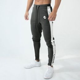 Gym training Pants Men Sport Pencil Pants Joggers Fitness Sweatpants Mens Running Pants Football Trackpants Wotkout Trousers