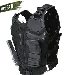 New Tactical Vest Multi-functional Tactical Body Armor Outdoor Airsoft Paintball Training CS Protection Equipment Molle Vests T200610