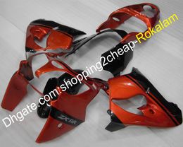 Cowlings 2000 2001 9R Fairings set For Kawasaki ZX-9R ZX9R ZX 9R 00 01 Red Black Motorbike Fairing kit (Injection Molding)