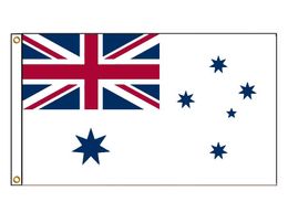 Naval Ensign of Australia 100% Polyester Fabric Outdoor Indoor Usage Drop shipping,Digital Printed Polyester Free Shipping