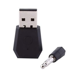 Earphone 3.5mm USB Adapter Bluetooth Transmitter For PS4 PlayStation 4 Bluetooth Headset Receiver Headphone Dongle Mini DHL FEDEX UPS FREE SHIPPING