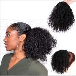 African wig bracts Small curly bun wig