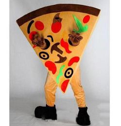 2019 Factory Hot New Cute Pizza Mascot Costume Fancy Party Dress Halloween Costumes Adult Size