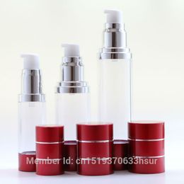 High-Grade Wine red Refillable Bottles with silver line Portable Refillable Bottles 100pcs/lot