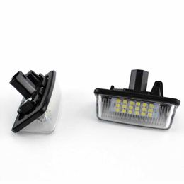 1 Set Car 12V 18LED Licence Plate Lights SMD for Toyota Corolla_E11 Crown S180 Starlet EP91 Vios Previa ACR50 GSR50