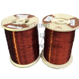 Freeshipping 0.9/1.0/1.1/1.3MM QZYL-2-220 high temperature polyester enamelled round copper enameled wire 220 degrees Celsius /magnet wire