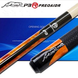 PREOAIDR 3142 P3R Pool Cue Billiard Stick 10mm/11.5mm/13mm Tip Blue/Orange/White/Brown Color Professional 2019 China Pool Cue