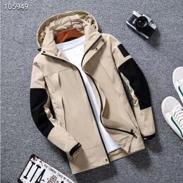 TOP quality outerwear mens jacket womenhot Production Hooded Jackets With Letters Windbreaker Zipper Hoodies For Men Sportwear Tops Clothing