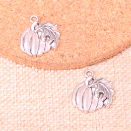 55pcs Charms pumpkin leaf fall thanksgiving halloween 21*18mm Antique Making pendant fit,Vintage Tibetan Silver,DIY Handmade Jewellery