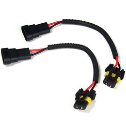 9005 / HB3 Extension Adapter Wiring Harness Socket Wire for Car Headlight - 2pcs