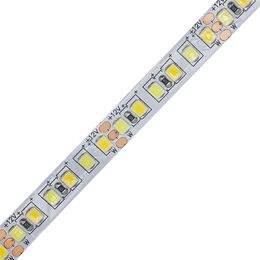 Umlight1688 2835 LED Flexible Strip 180leds/m tape light CW/WW Dual White Color Temperature Adjustable 16.5ft 5m 12V 24V Double Color