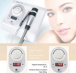 Portable 2 in 1 Cryo Needle Free Electroporation Mesotherapy Hot&Cold Hammer Facial Lifting Anti Ageing Skin Cool Care Beauty Machine