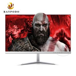 Raypodo new PC monitor 27 inch frameless PC gaming monitor with VGA SPK interface