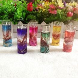 Aromatherapy Transparent Jelly Candles Ocean Shells Jelly Essential Oil Wedding Candles Scented Candles Party Wedding Decoration XD23358