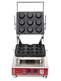 Food Processing Commercial Electric 9 Holes Egg Tart Maker Tartlet Shell Making Machine