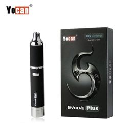1PC Original Yocan Evolve Plus Dab Wax Vape Pen Kit with 1100mAh Battery QDC Coils Thick Oil Herbal XL E Cigarette Dry Herb Vaporizer Kit