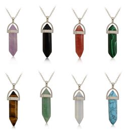 Bullet white crystal necklace creative handmade Jewellery direct sales DAN628 mix order Pendant Necklaces