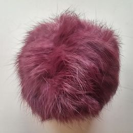 Wholesale handmade smart decoration rabbit fur pompons accessories 5-6cm PomPom ball various Colours available 50pcs/set