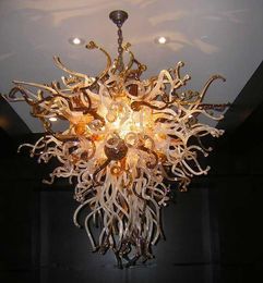 100% Mouth Blown CE UL Borosilicate Murano Glass Dale Chihuly Art Living Room Lighting Modern Home Chandelier