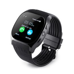 T8 GPS Smart Watch Supports Calling Bluetooth Passometer Sports Tracker Smart Wristwatch With Camera SIM Slot Smart Bracelet For IOS Android