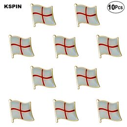 England Flag Lapel Pin Flag badge Brooch Pins Badges 10Pcs a Lot