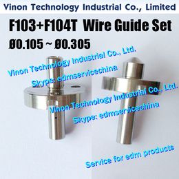 Ø0.105-Ø0.305MM F103+F104T edm Wire Guide Set A290-8032-X772, A290-8032-X774, A290-8032-X775, A290-8032-X764, A290-8032-X765, A290-8032-X766