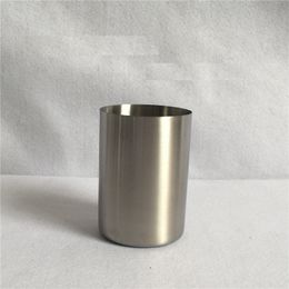 300ml Stainless Steel Beer Cups Small Straight Body Saka Cup Mouth-rinsing Cup Classical for Home W8623