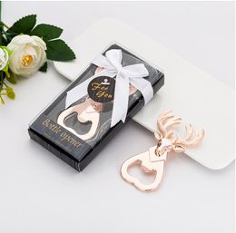 Opener Wedding Party Favours Baby Shower Deer Head Bottle Opener Elk Wedding Souvenir Alloy Present For Guests Free Shipping