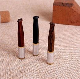 Sandalwood Ebony Metal Edge Filtration Removal Pipe Nozzle Copper Head Pull-rod Wood Nozzle